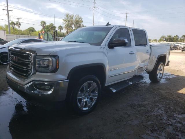 3GTU2NEC1JG353226 - 2018 GMC SIERRA K1500 SLT WHITE photo 1