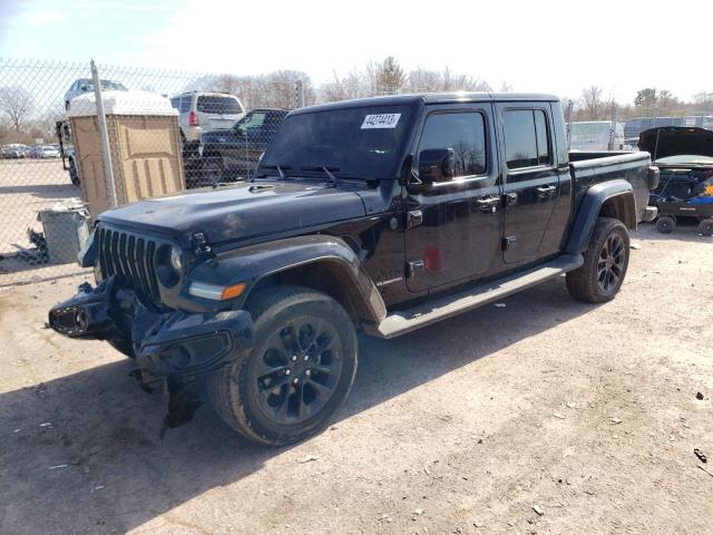 1C6HJTFG9ML548788 - 2021 JEEP GLADIATOR OVERLAND BLACK photo 1