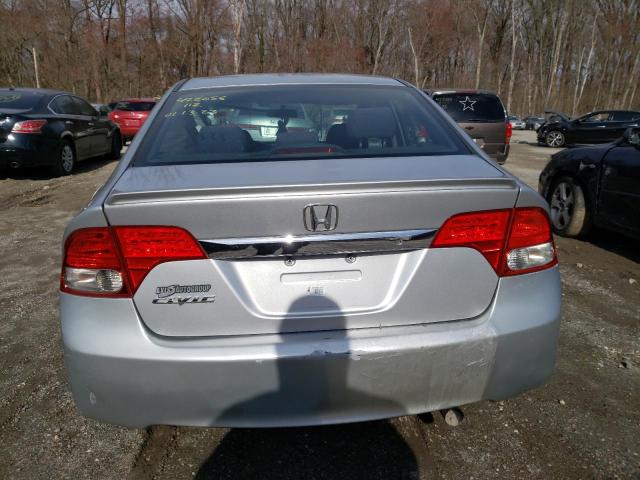 2HGFA16609H343734 - 2009 HONDA CIVIC LX-S SILVER photo 6