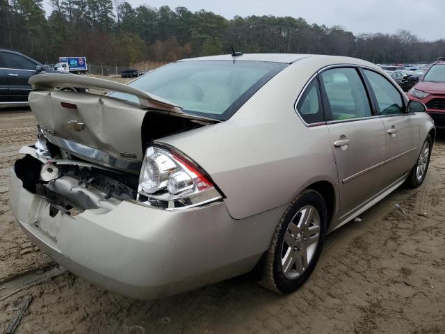 2G1WB5EK8B1328701 - 2011 CHEVROLET IMPALA LT BEIGE photo 3