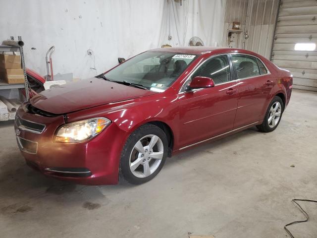 1G1ZC5E16BF229160 - 2011 CHEVROLET MALIBU 1LT RED photo 1