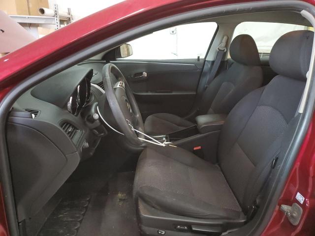 1G1ZC5E16BF229160 - 2011 CHEVROLET MALIBU 1LT RED photo 7