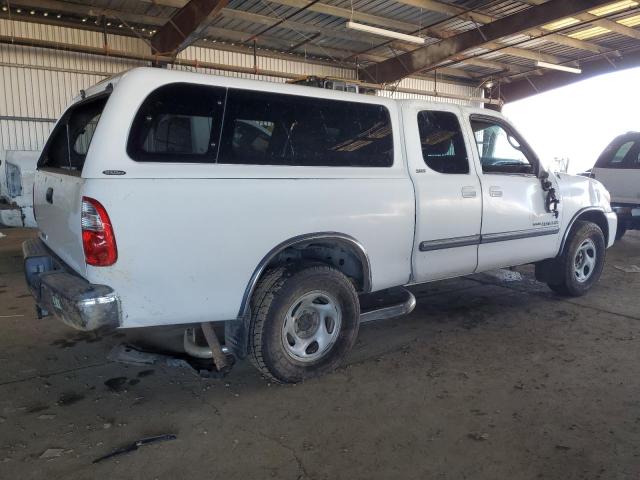 5TBRU34185S451044 - 2005 TOYOTA TUNDRA ACCESS CAB SR5 WHITE photo 3