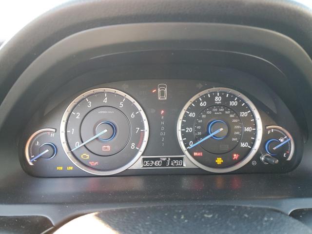 5J6TF3H58FL001749 - 2015 HONDA CROSSTOUR EXL თეთრი ფოტო 9