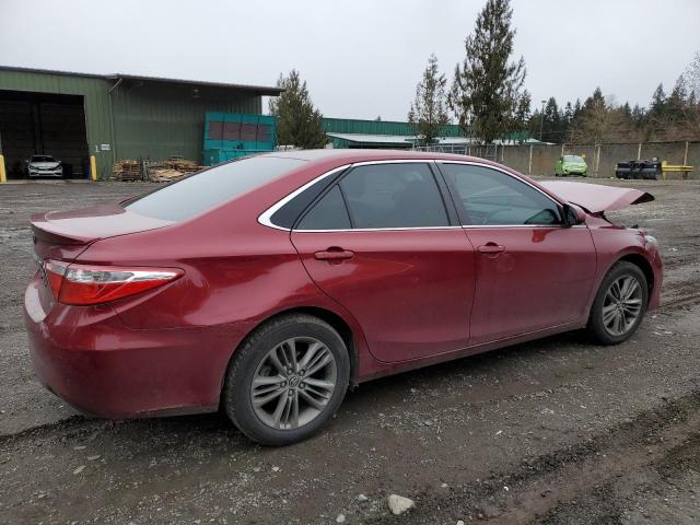 4T1BF1FK8FU928206 - 2015 TOYOTA CAMRY LE RED photo 3