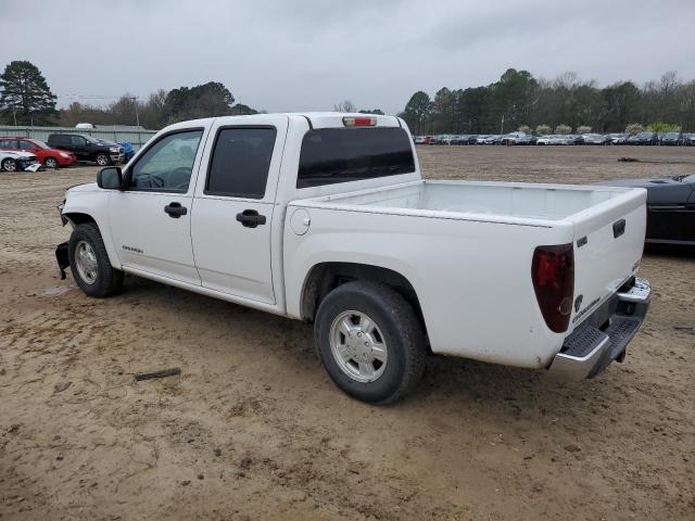 1GTCS136058154195 - 2005 GMC CANYON WHITE photo 2