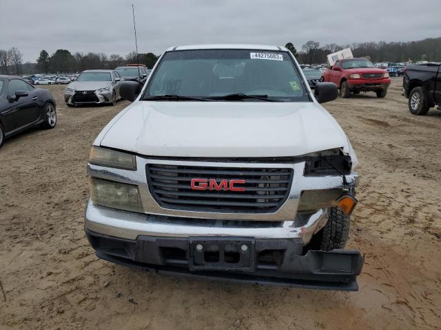 1GTCS136058154195 - 2005 GMC CANYON WHITE photo 5