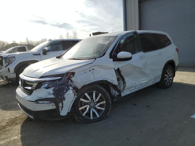 5FNYF5H56KB030039 - 2019 HONDA PILOT EXL WHITE photo 1