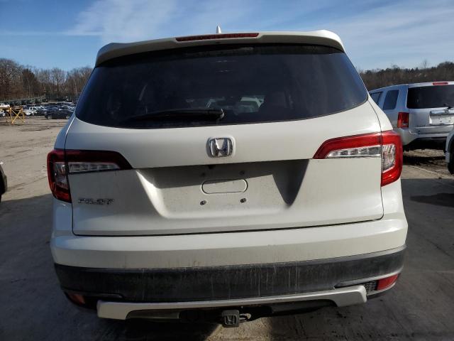 5FNYF5H56KB030039 - 2019 HONDA PILOT EXL WHITE photo 6