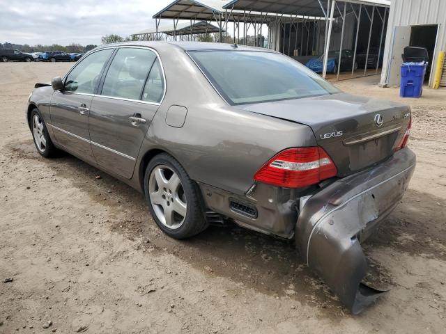 JTHBN36F355011218 - 2005 LEXUS LS 430 TAN photo 2