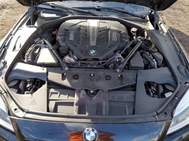 WBA6D6C31HG388587 - 2017 BMW 650 XI GRAN COUPE BLACK photo 11