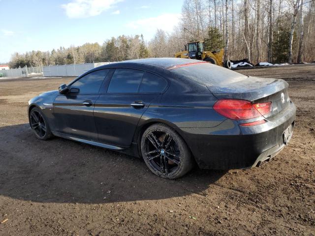 WBA6D6C31HG388587 - 2017 BMW 650 XI GRAN COUPE BLACK photo 2