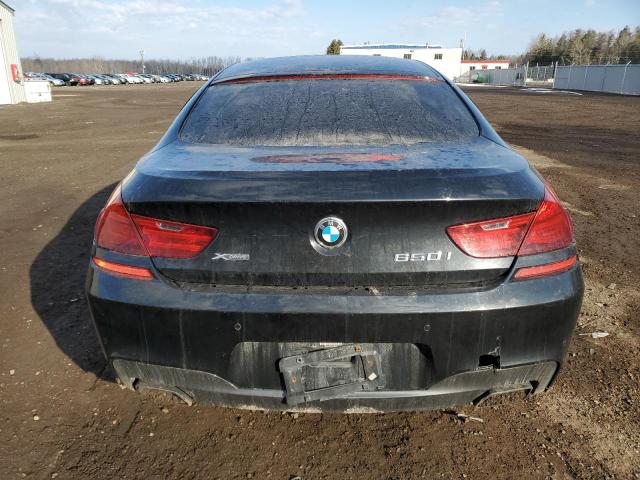 WBA6D6C31HG388587 - 2017 BMW 650 XI GRAN COUPE BLACK photo 6