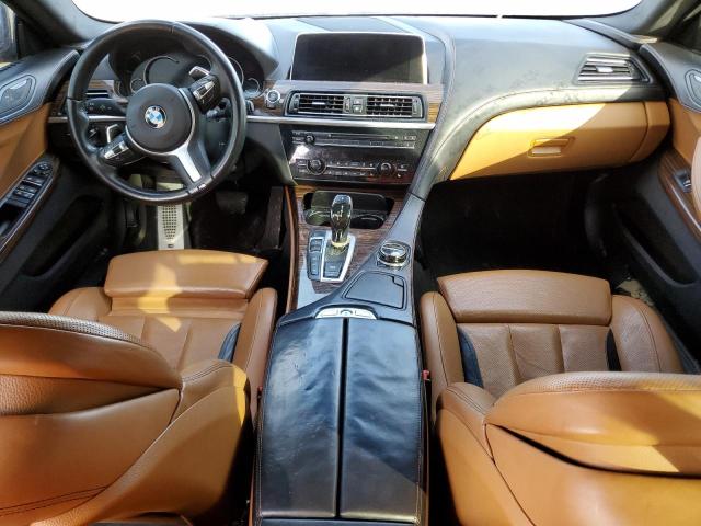 WBA6D6C31HG388587 - 2017 BMW 650 XI GRAN COUPE BLACK photo 8