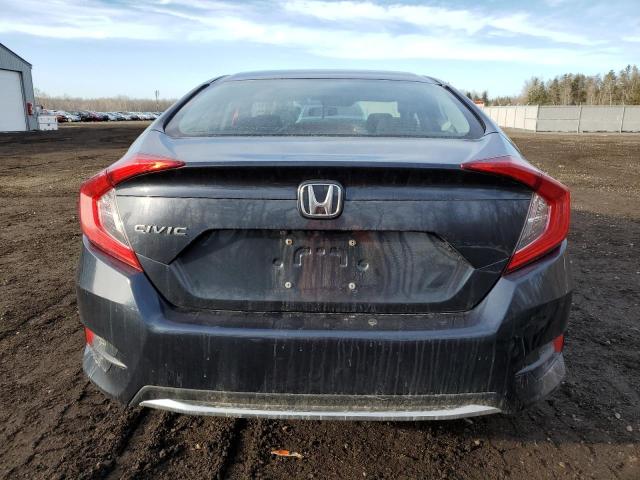 2HGFC2F73KH035987 - 2019 HONDA CIVIC EX BLUE photo 6