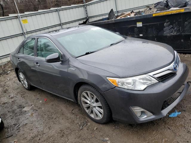 4T1BD1FK2CU037460 - 2012 TOYOTA CAMRY HYBRID CHARCOAL photo 4