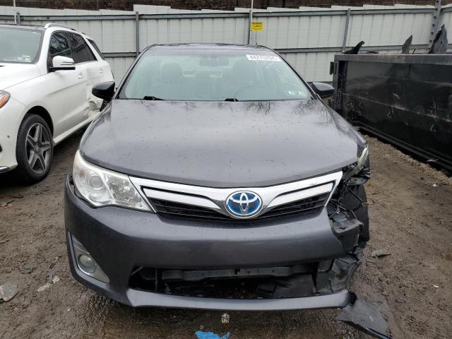 4T1BD1FK2CU037460 - 2012 TOYOTA CAMRY HYBRID CHARCOAL photo 5