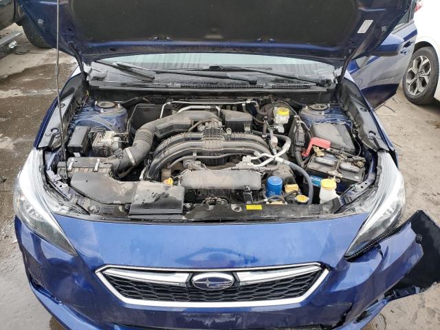 4S3GTAB61H3742754 - 2017 SUBARU IMPREZA PREMIUM BLUE photo 11