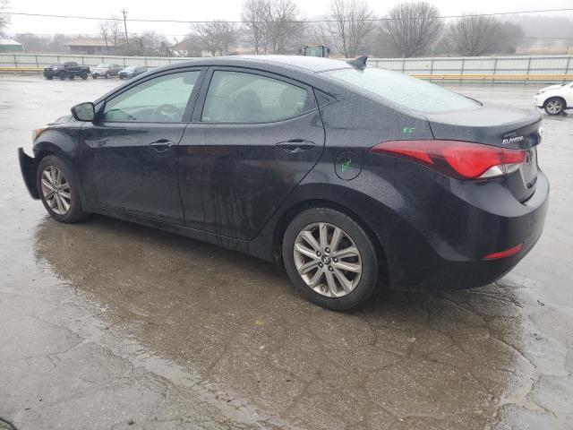 5NPDH4AE2EH459634 - 2014 HYUNDAI ELANTRA SE BLACK photo 2