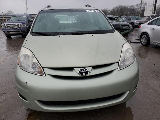 5TDZK23C07S074898 - 2007 TOYOTA SIENNA CE GREEN photo 5