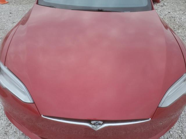 5YJSA1E28LF375517 - 2020 TESLA MODEL S მუქწითელი ფოტო 11