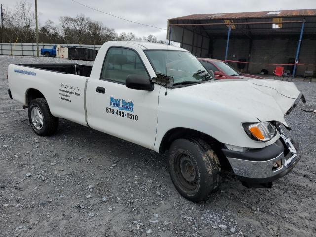 5TBJN32131S155629 - 2001 TOYOTA TUNDRA WHITE photo 4