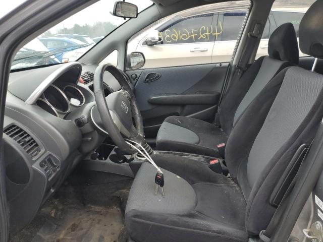 JHMGD37698S002892 - 2008 HONDA FIT SPORT SILVER photo 7