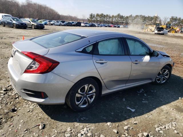 2HGFC2F59JH554989 - 2018 HONDA CIVIC LX SILVER photo 3