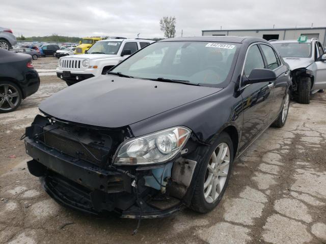1G1ZK57709F259480 - 2009 CHEVROLET MALIBU LTZ შავი ფოტო 2