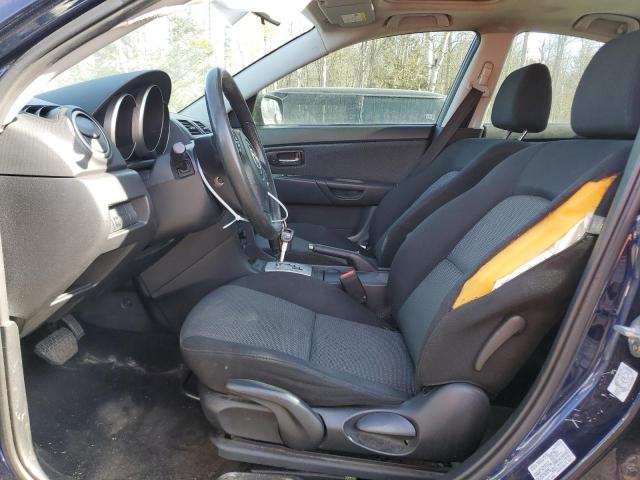 JM1BK32F781160937 - 2008 MAZDA 3 I BLUE photo 7