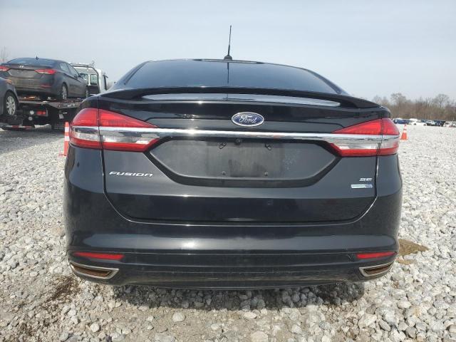 3FA6P0T9XHR298798 - 2017 FORD FUSION SE BLACK photo 6