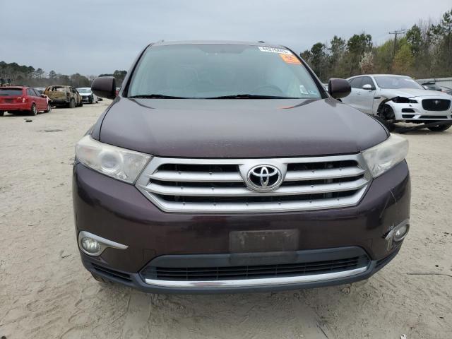 5TDBK3EH3CS111629 - 2012 TOYOTA HIGHLANDER BASE Burdeos foto 5