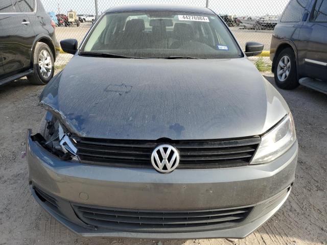 3VW2K7AJ7DM218052 - 2013 VOLKSWAGEN JETTA BASE GRAY photo 5