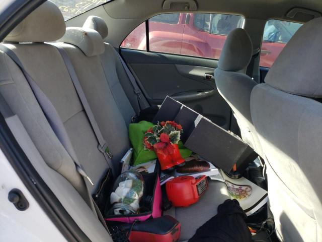 1NXBU4EE0AZ196942 - 2010 TOYOTA COROLLA BASE WHITE photo 10