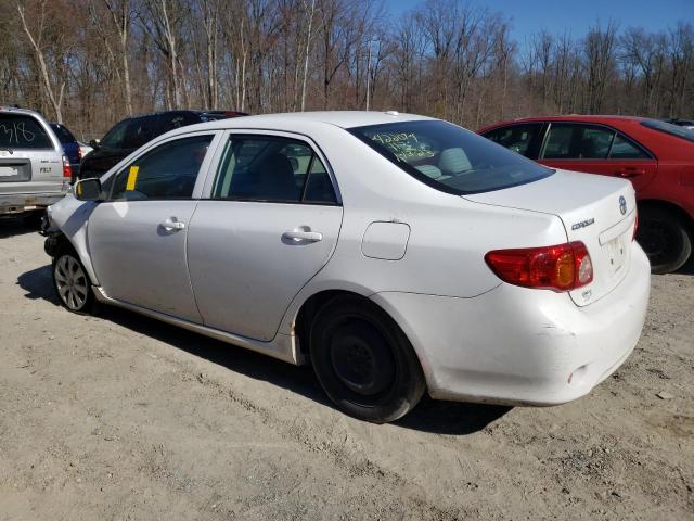 1NXBU4EE0AZ196942 - 2010 TOYOTA COROLLA BASE WHITE photo 2