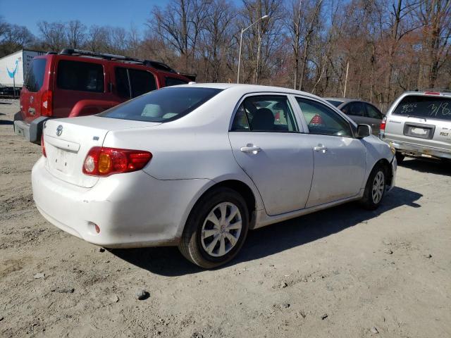 1NXBU4EE0AZ196942 - 2010 TOYOTA COROLLA BASE WHITE photo 3