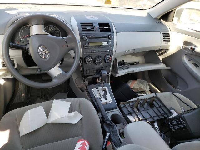 1NXBU4EE0AZ196942 - 2010 TOYOTA COROLLA BASE WHITE photo 8