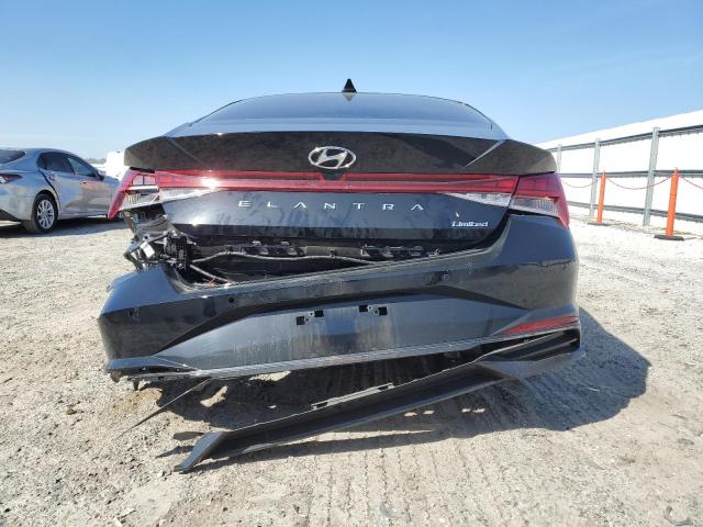 KMHLP4AG6PU606557 - 2023 HYUNDAI ELANTRA LIMITED BLACK photo 6