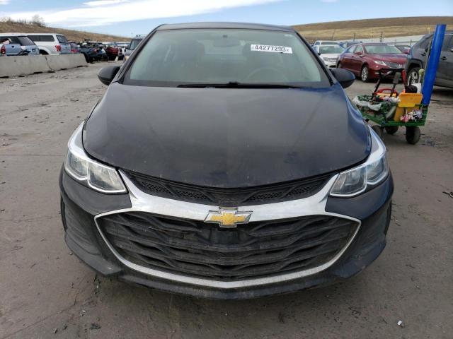 1G1BJ5SM9K7105545 - 2019 CHEVROLET CRUZE BLACK photo 5