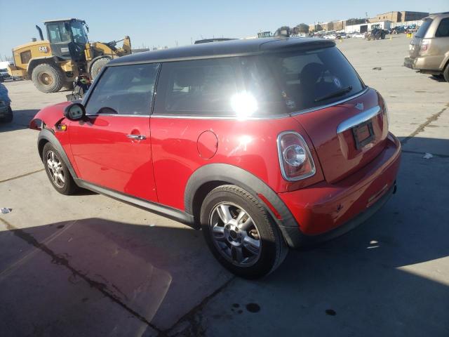 WMWSU3C50DT549057 - 2013 MINI COOPER RED photo 2