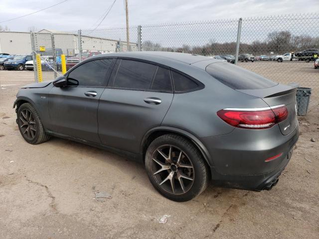 W1N0J6EBXLF771232 - 2020 MERCEDES-BENZ GLC COUPE 43 4MATIC AMG GRAY photo 2