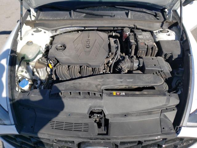 5NPEF4JA8LH055418 - 2020 HYUNDAI SONATA SEL WHITE photo 11