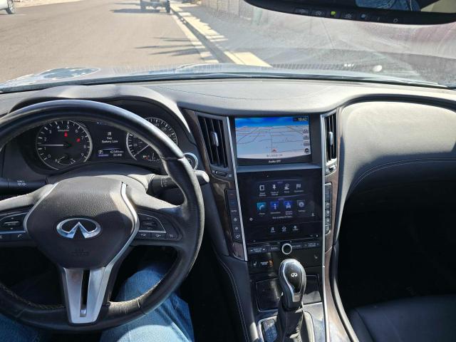 JN1EV7AR3JM441650 - 2018 INFINITI Q50 LUXE SILVER photo 9