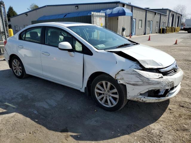 2HGFB2F86CH319773 - 2012 HONDA CIVIC EX WHITE photo 4