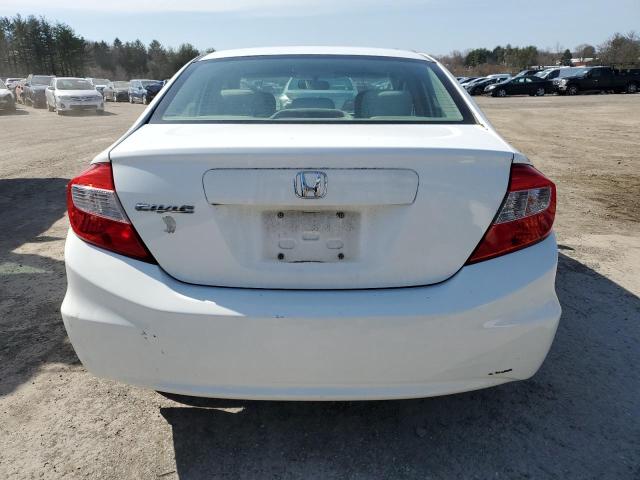 2HGFB2F86CH319773 - 2012 HONDA CIVIC EX WHITE photo 6