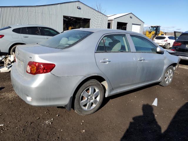 2T1BU4EE8AC337791 - 2010 TOYOTA COROLLA BASE SILVER photo 3