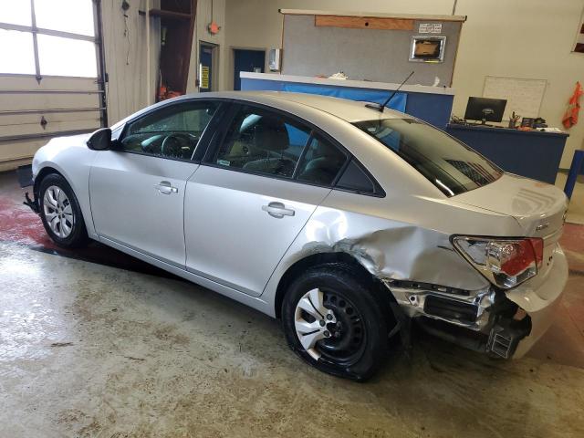 1G1PA5SG7E7345228 - 2014 CHEVROLET CRUZE LS SILVER photo 2