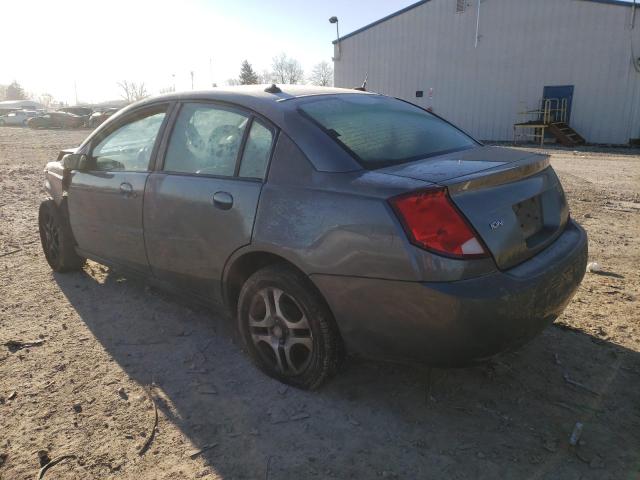 1G8AL54FX5Z134521 - 2005 SATURN ION LEVEL 3 GRAY photo 2