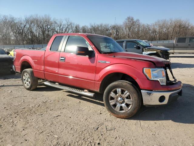 1FTEX1C86AFB18657 - 2010 FORD F150 SUPER CAB RED photo 4