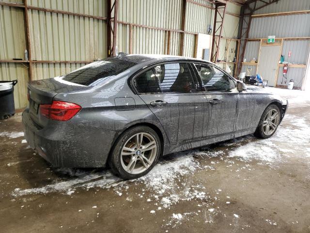 WBA8D9C51JA013979 - 2018 BMW 330 XI GRAY photo 3